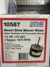 Mars 10587 1/2HP 115V Direct-Drive Blower Motor (NEW)
