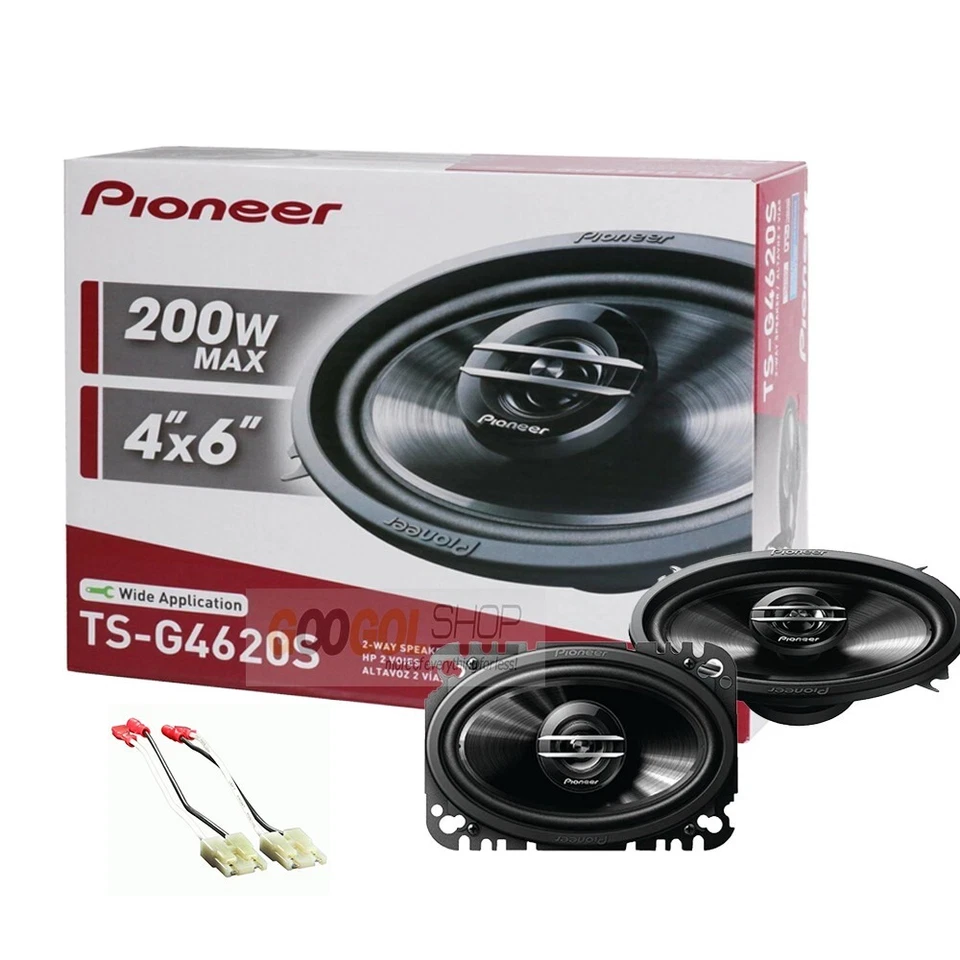 Altavoces de tablero de coche Pioneer 200 vatios 4x6" para 1982-UP C/K S-10, S-15 Jimmy, Blazer Foto 2 de 4