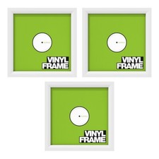 Glorious Vinyl Frame Set White Set of 3 