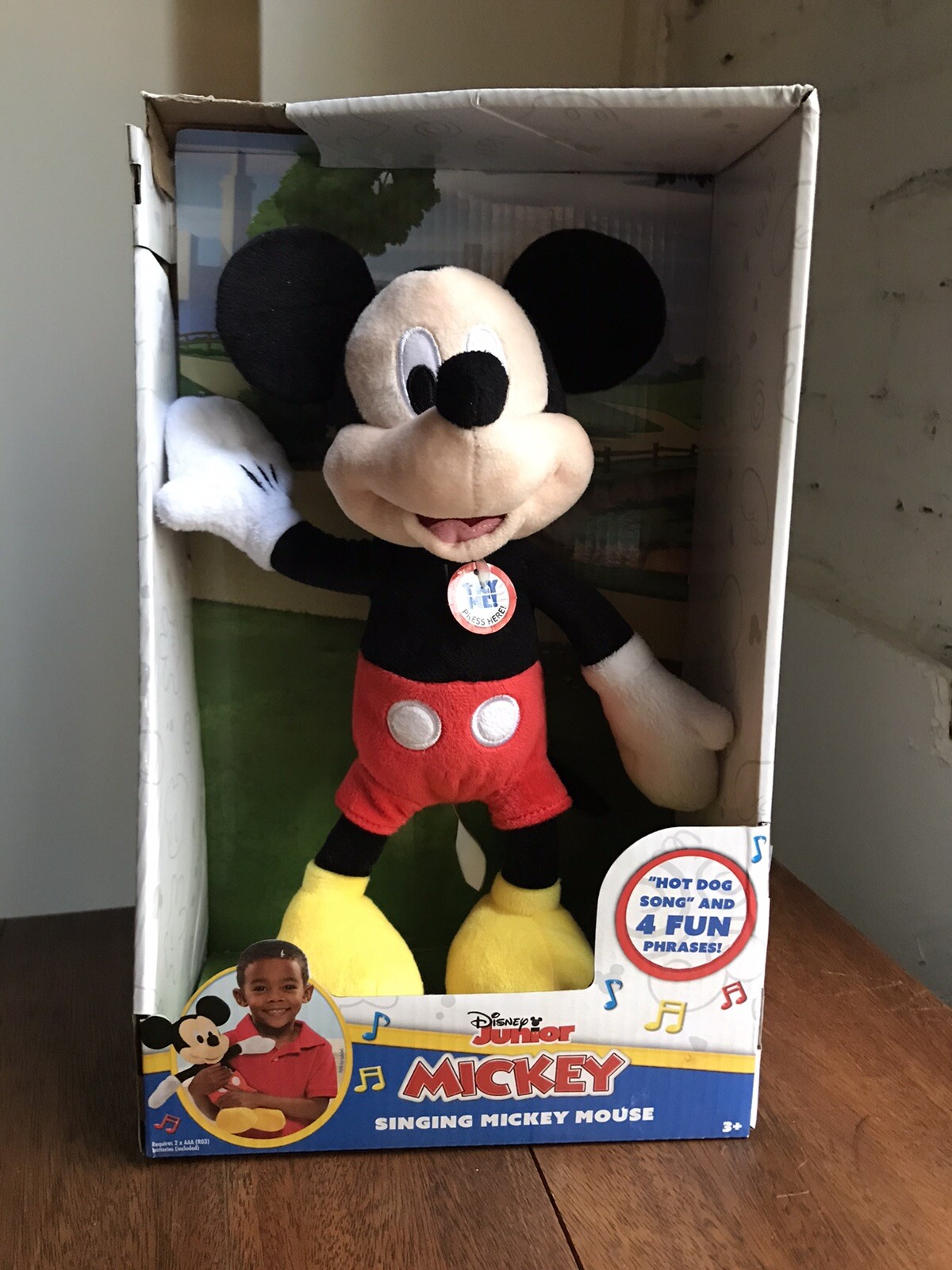 mickey hot dog song toy