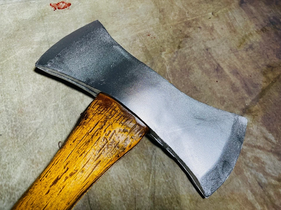 Doppio Ascia Film Sostegno PU Argento Testa Parte V Accettata 13th Voorhees - Immagine 3 di 4