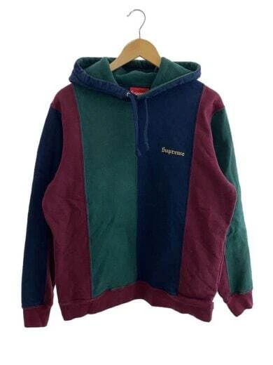 Sweat à capuche tricolore SUPREME parka rouge vert bleu marine homme femme