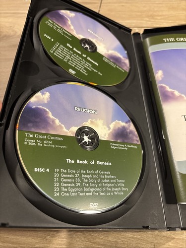 The Book of Genesis Parts 1-2 DVD and Guidebook Great Courses Teaching Company - 第 11/16 張圖片