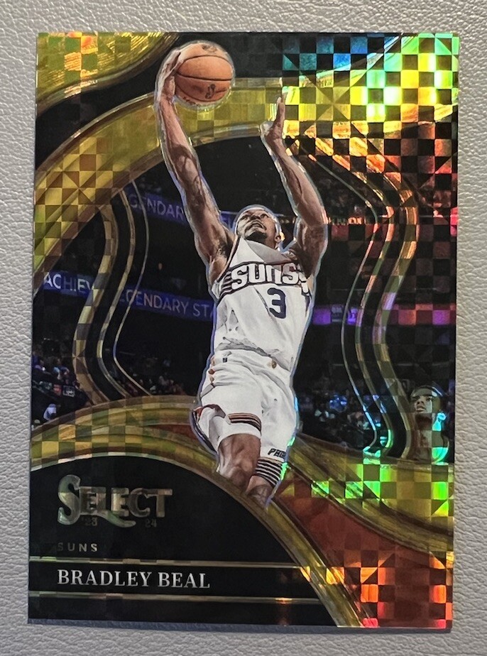 2023-24 Panini Select - Courtside Bradley Beal #247 Gold Prizm /10
