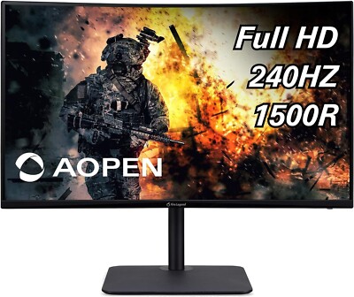AOPEN by Acer 32HC5QR Zbmiiphx 31.5'' 1500R Curved Full HD NEW