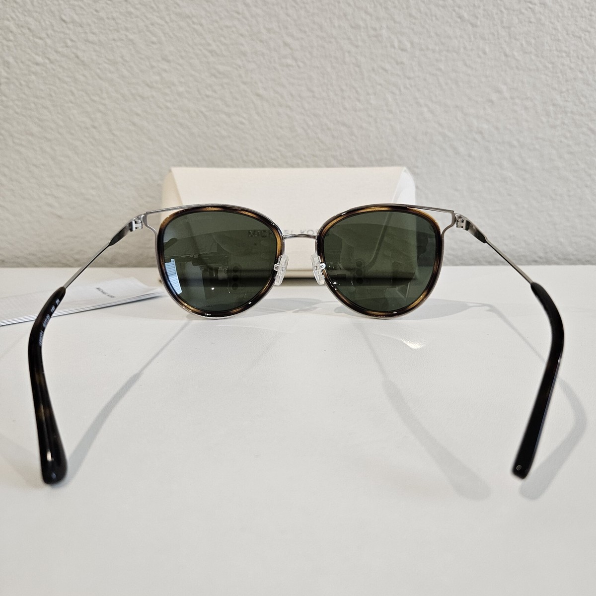 MICHAEL KORS MK1025 Havana Silver Tortoise Green 52 mm  display picture 1