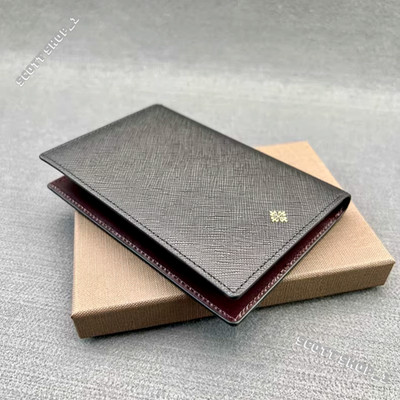 Patek Philippe Saffiano Leather Calatrava Passport Holder - AD VIP Gift, New Box