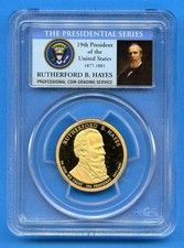 2011 S PCGS PR69 DCAM Rutherford Hayes $1 US Mint Proof Coin Presidential Series
