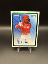 Devin Saltiban /79 Auto 2025 Pulse Phillies Prospect