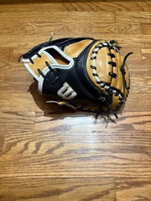Wilson Pro-Stock Select A2K M1D Catchers Mitt 33.5 inch Baseball Glove Excellent