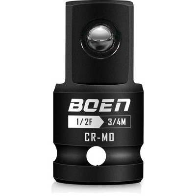 Adapter Schlagadapter 1/2 Zoll auf 3/4 Zoll Chrom Molybdän Stahl Werkzeugeinsatz