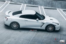 Cars Nissan Gtr Vellano Wheels Tuning Art Print Poster 11x17