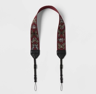 Camera Strap - heyday  Burgundy New In Box