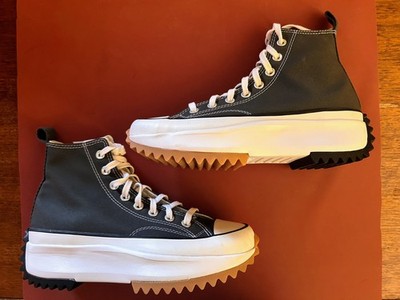 Converse Chuck Taylor AS Hi-Cut Gry Cnvs Thk Sole Hiker Wm's 9 Men's 7.5 NEW