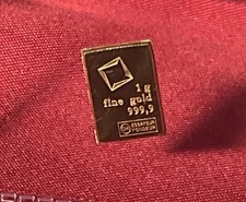 Valcambi 1 Gram .999 Gold Bars  (Various Design) In Flip Protector 5722.73 per troy oz
