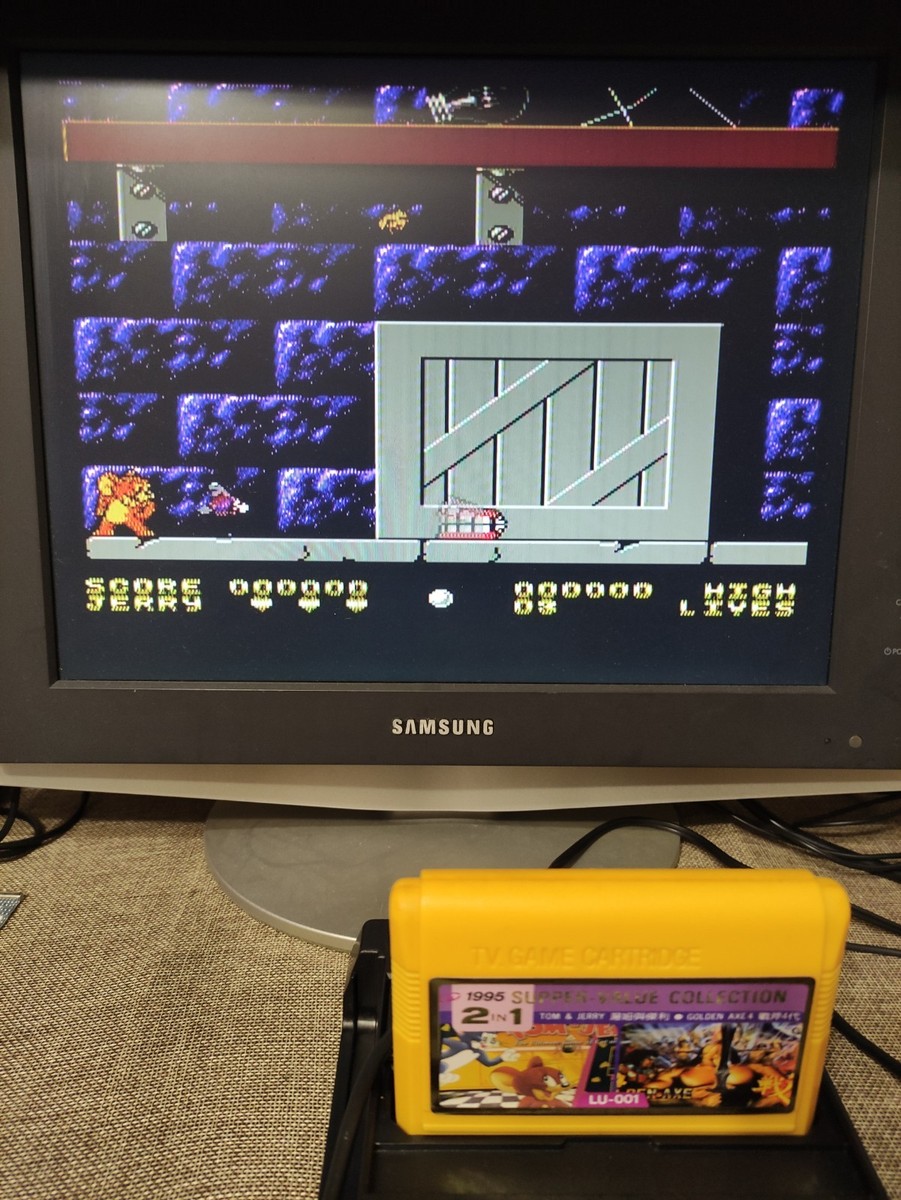 Golden axe / Tom & Jerry game cartridge dendy 8 bit | eBay