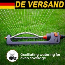 4 Modi Viereckregner Sprinkler Rasensprenger Gartensprenger Regner Impulsregner