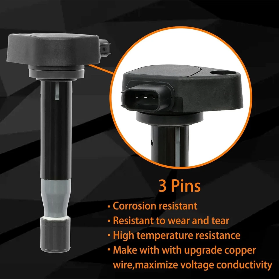 UF242 Ignition Coil Pack Set of 6Pcs Compatible with 6pcs Coils - Image 4 of 4