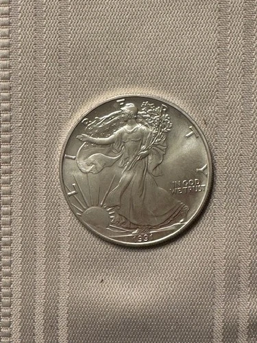 1991  American Eagle 1oz .999 Fine Silver Dollar $1