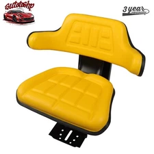 Yellow Suspension Tractor Seat For John Deere 1530 2020 2030 2040 2240 2640 2530