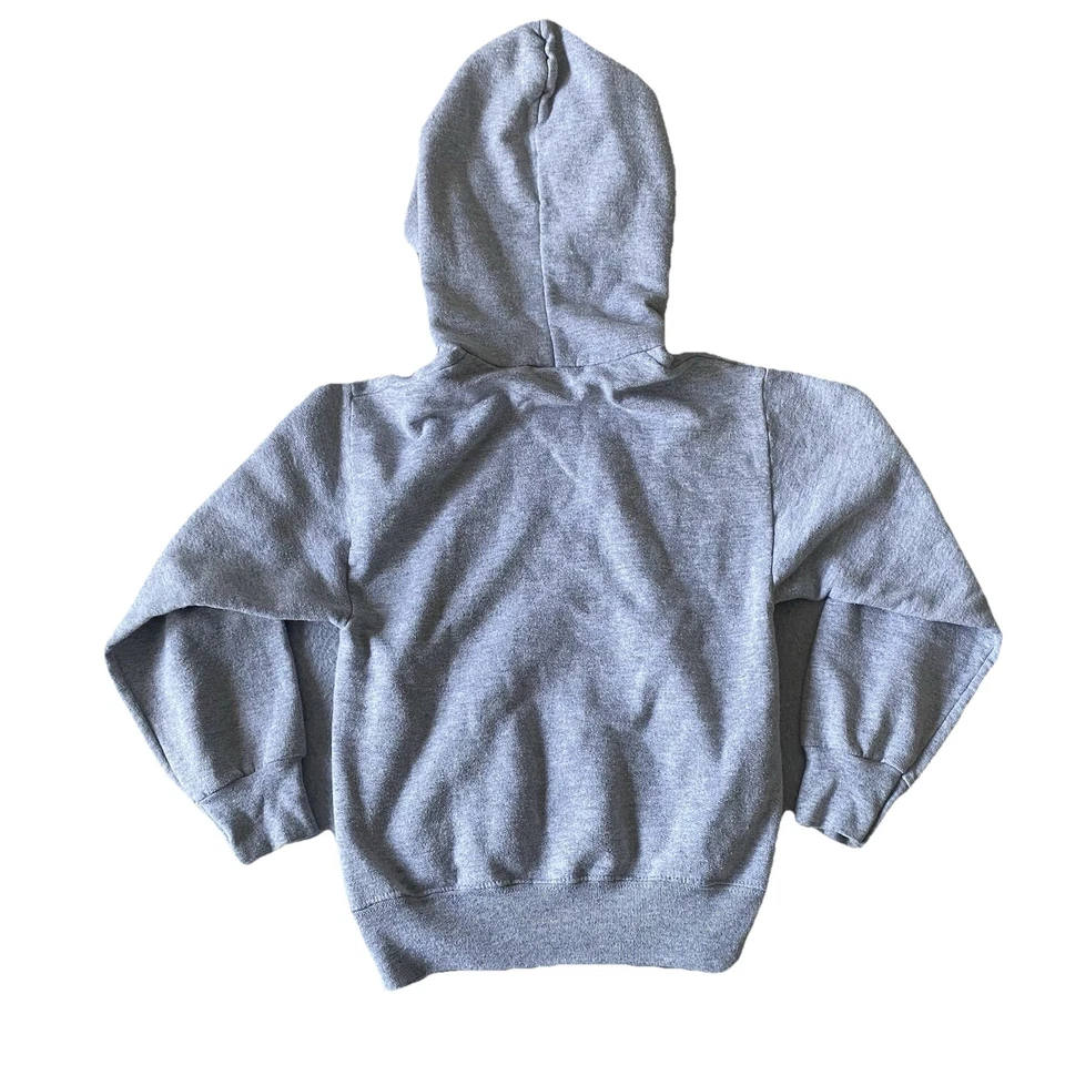 迪士尼连帽衫青少年小号灰色套衫男女通用儿童2006轻便休闲 — 第 2/4 张图片