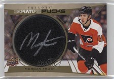2020-21 Upper Deck Trilogy Signature Pucks Morgan Frost #SP-MF Auto lb9