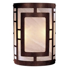Minka Lavery ML 346 2 Light 7.75"W Flush Mount Wall Sconce - Nutmeg