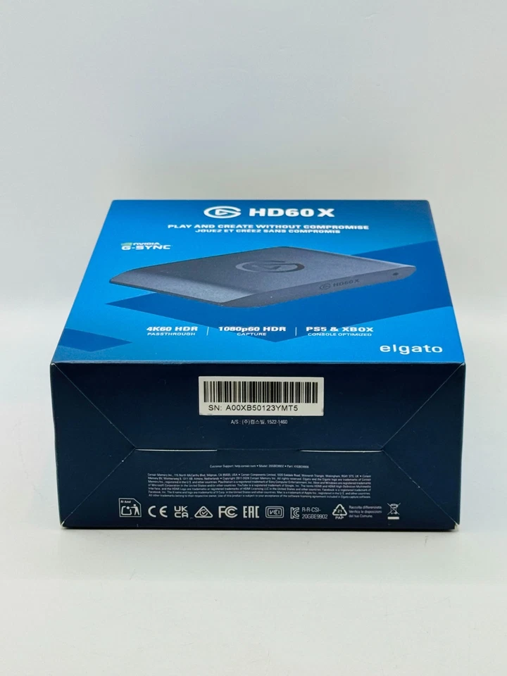 ELGATO HD60 X 1080p60 HDR10 External Capture Card for PS5 & XBOX - NEW SEALED - Image 2 of 4