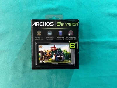 ARCHOS 35 Vision 8GB MP3 MP4 Player Touchscreen HDMI Neu OVP