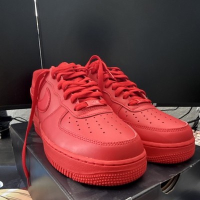 Nike Air Force 1 '07 LV8 1 University Red Triple Red CW6999-600 Men's Sneaker