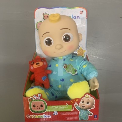 Cocomelon Musical Bedtime JJ Plüschpuppe mit Sound und weichem Körper