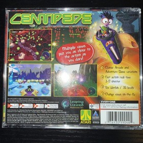 Centipede (Sega Dreamcast, Atari, 1999, NTSC-U) CIB!