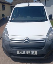 CITREON BERLINGO, DIESEL VAN, WHITE, 1.6 LITRE, 75, 489miles
