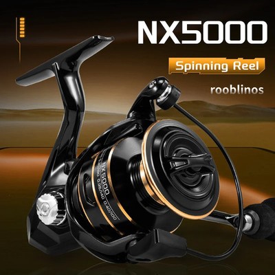 NX Fishing Reel Spinning Reel Metal Reel Cup 10KG Max Drag.