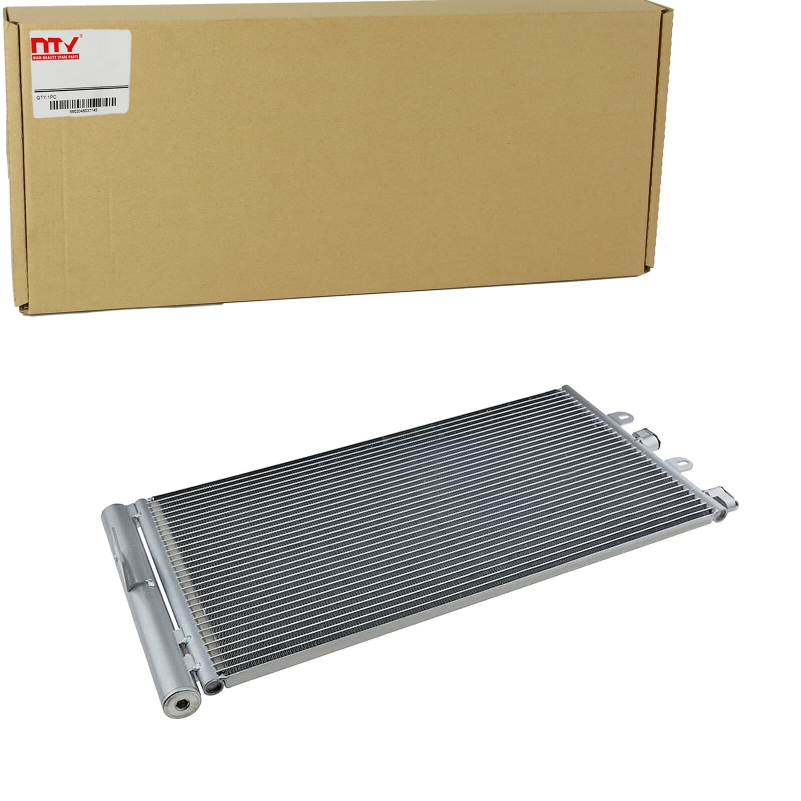 Nty Klimakondensator KlimakÜHler Passend FüR Fiat Punto | CCS-FT-022-image