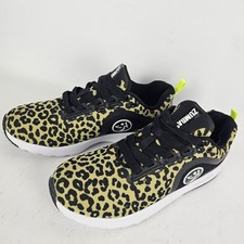Zumba Cheetah Pattern Dance Training Workout shoes 8.5 Women Excellent Condition
