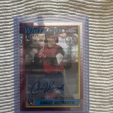 Topps 2025 Update 1990 Chrome Silver Pack Autographs Meidroth RC AU #U90C-12/299