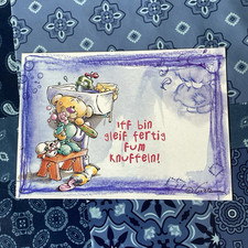 Diddl Postkarte Ansichtskarte  Iff bin gleif ...
