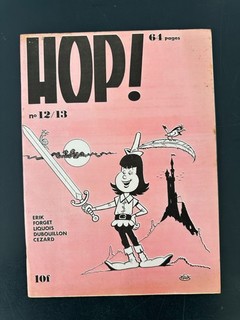 HOP N° 12/13 MAGAZINE REVUE BD 1977 spécial CEZARD . ERIK LIQUOIS...