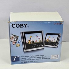  READ Coby TF-DVD7752 7-inch Dual Screen Portable Tablet DVD Player