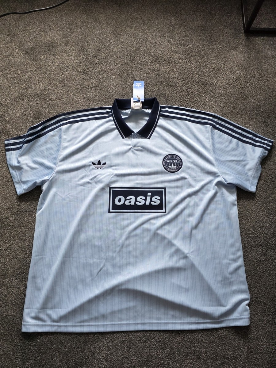 Oasis Live'25 Football Shirt オアシス Live '25 adidas Football Shirt Sky Blue – Oasis Live '25