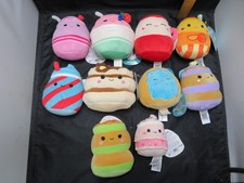 Mixed Lot Of 10 Original Squishmallows Plush Food  Drink Theme with Tags