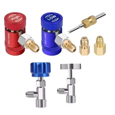 R1234YF Quick Coupler Connector Adapter Set Accessories For Car A/C System