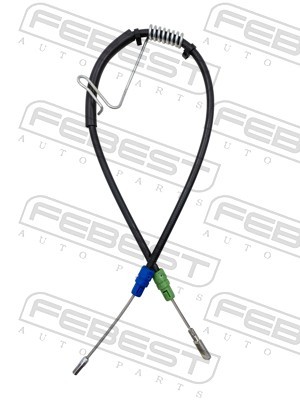 Fits FEBEST 2199-TT9RH HANDBRAKE ROPE RIGHT   ⭐UK Stock⭐