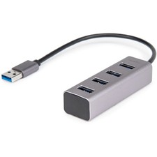Rocstor Portable 4 Port Hub USB-A to 4x USB-A SuperSpeed USB 3.0 y10a270a1