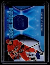 2020-21 Upper Deck Trilogy Rookie Super Stage Steven Lorentz Carolina Hurricanes
