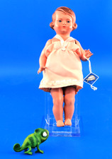 Schildkröt - Puppe,INGE,Zelluloid, 19 1/2- 20 1/2,antik mit Kleidung und Zettel!