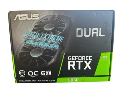 ASUS Dual GeForce RTX 3050 OC 6GB GDDR6 Grafikkarte