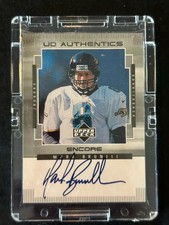 1998 Upper Deck Mark Brunell Autograph Jacksonville Jaguars Football Card