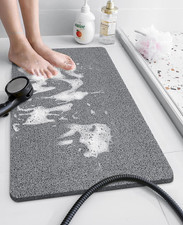 Shower Mat Non Slip without Suction Cups, Quick Drying Bathtub Mat Non Slip for